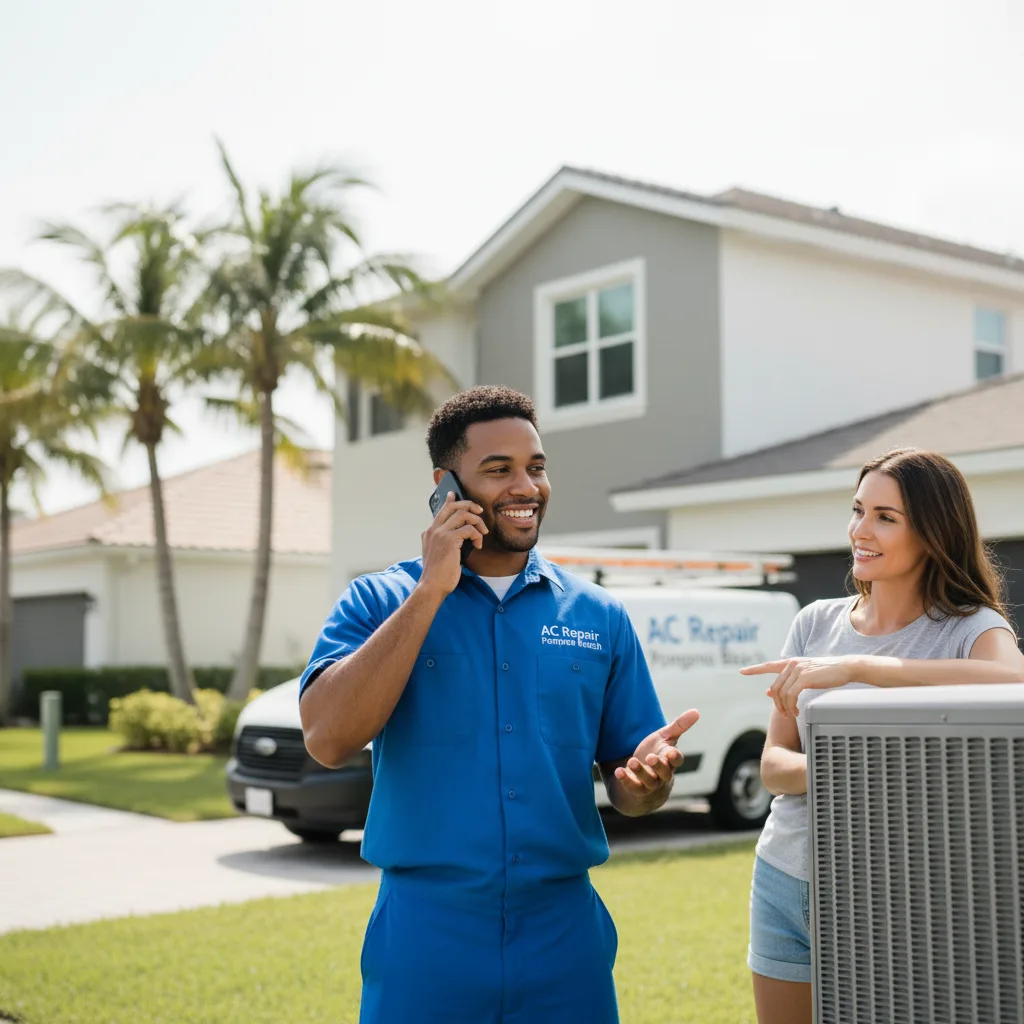 AC Repair Pompano Beach customer support in Weidman